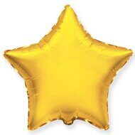 Шар Звезда Золото 46 см